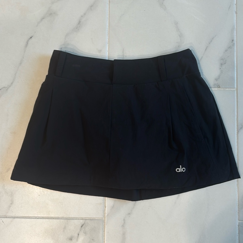 Alo Yoga Fan Club mini skirt black size XS